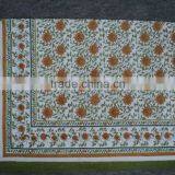 Floral Design Printed Cotton Powerloom Hand-block Bed-sheets & Covers thumbnail-4