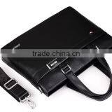 Fashion Brown Tote Bag Cow Leather Handbags Bag Men thumbnail-5