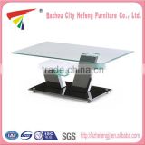 China Wholesale Custom fancy glass coffee table