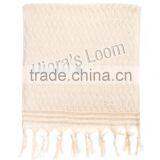 Swan Towel, Peshtemal, Turkish Towel, Pestemal, Hammam Towel, Beach Towel, Fouta, Cotton Towel, Pom Pom Hand Towel, Peshkir thumbnail-2