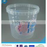 2016 JND Plastic Food Grade Cup With Lid for Ice Cream Yogurt Popcorn With FSSC22000 Certified thumbnail-1