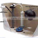 Quality flapper sanitary ware chinese flapper wc cistern mechanism