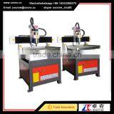 Mini Metal Aluminum Engraving Cutting Machine With Whole Casting Iron ZK-6060 600*600mm