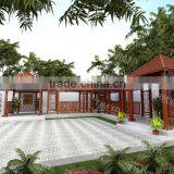 Outdoor Aluminum Frame Doubl Lamp for Led Gazebo Lights thumbnail-2