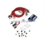 12 LED Multi-color RC Car Flashing LED Light Lamp