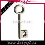 Metal Chainses Ancient Key Shape Keyring/ Alloy Key Ring thumbnail-1