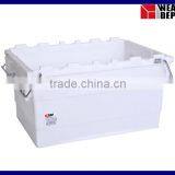 Plastic Storage Tote With Bars