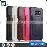 Hot ! Crazy Horse Pattern Leather Skin With Card Holder Stand Back Cover For Samsung Galaxy S7 Edge G935 Case Phone Accessories thumbnail-6