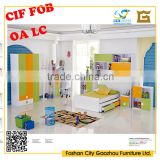 modern bed room furniture for multifunction children bed with colours A13