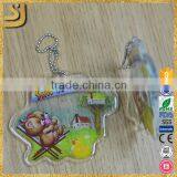 Populer Keychain, Fashion Crystal Turtle Acrylic Keychain thumbnail-3