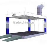 JF Car Preparation Spray Booth Auto Painting Polishing Room Environmental Clean Room Booth thumbnail-1