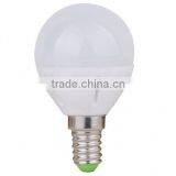 New Product Ceramic Radiator 4w E14 E27 Screw Base G45 Global Led Bulb With Milk Cover