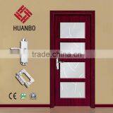 Latest Design Washroom Glass Door Pvc Made in China Doors thumbnail-1