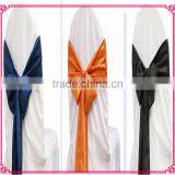2016 Hot Sale Plain Dyed Wedding Satin Sashes for Hotel Wholesale in China thumbnail-3