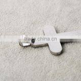 Touchlove New Arrival Engraved Cross Custom Stainless Steel Pendant Necklace thumbnail-4