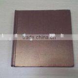 Photo Album With Brown Hard Cover and Duplex Board Made in China