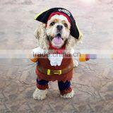 Costume Policeman Superhero Caribbean for Dog Cat Halloween Dress up thumbnail-2