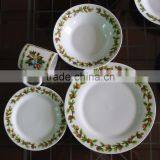 2016 New Design Christmas Ceramic Dinnerware Porcelain Tableware Set