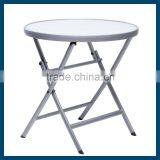 Metal Folding Table With Silk Screen Printed Stalinite Top thumbnail-1