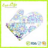 Hot Selling 100% Food Grade Silicone Mitts With Cotton Inside, Oven BBQ Mitts thumbnail-5