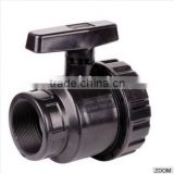 manufacture all kinds of female threaded end pvc true union ball valve with cheap price