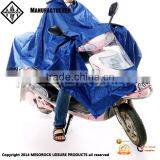 Lightweight Adult Reusable Portable Motorcycle Raincoat Scooter Rain Poncho thumbnail-2