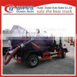 Small Size 4cbm Vacuum Tank Truck Sewage Truck thumbnail-3