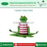 Beautiful Modern Design Frog Miniature Garden Decoration for Sale thumbnail-2