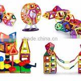 Factory Supply Montessori Kids Educational Magnetic Block Building Shapes Toys thumbnail-3
