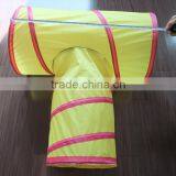 Wholesale Pop-Up Cat Tunnel Training Pet Tunnel Yellow Pet Toy Cat Toy thumbnail-1