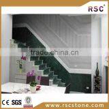 Green Marble Stairs