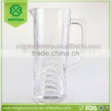 1 Liter Crystal Quality Glass Water Jug thumbnail-1