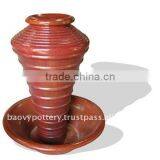 Ceramic fountain, outdoor garden fountain QL