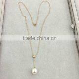 12-13mm Unique White Freshwater Pearl Pendant thumbnail-1