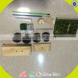 2017 Wholesale Baby Wooden Tank Toy Diy Painted Kids Wooden Tank Toy W03A081 thumbnail-2