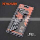 Professional Heat Treat 9PCS Medium Hex Key Wrench thumbnail-3