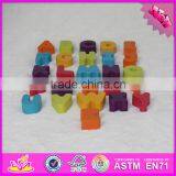 2016 New Fashion Kids Literacy Wooden Brain Teaser Puzzles W14B070 thumbnail-5