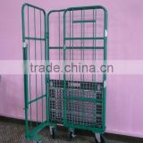 high quality foldable logistics trolley /portable hand trolley with wheels (ISO SGS TUVapproved)