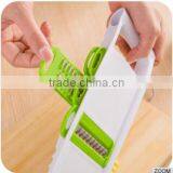 6 in 1 Fruit Multi Vegetable Mandoline Slicer 6 Adjustable Stainless Steel Blades Kitchen Grater Cutter thumbnail-4