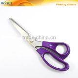 S21003S CE Certificated 9" Plastic Handle Pinking Shear Home Scissors Set thumbnail-4