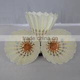 Super High Quality Class A Goose Feather Shuttlecock Badminton for Tournament thumbnail-2