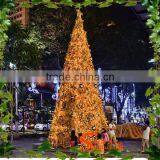 Large Artificial Christmas Tree , Cone Shape LED Giant Lighting Christmas Tree thumbnail-3