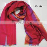 Fashion Viscose Texture Scarf thumbnail-1