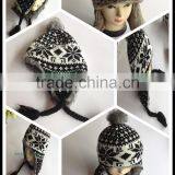 2016 New Fashion Winter Warm Soft Double Layer Knitted Ladies Hats Majored Factory thumbnail-5