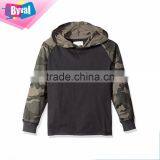 Children Pullover Hoodies Wholesale Boys Sweaters Hoodys Camo Contrast Color Hoodie Sweatshirt Custom Cotton Fleece thumbnail-3