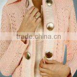 Pink Fashion Cardigan Lady Sweater thumbnail-1