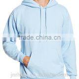 Cotton Polyester Plain Hoodies With Pocket thumbnail-3