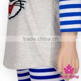 2017 New Spring and Autumn Easter Children's Sweater Cotton Cartoon Pullovers Round Neck Casual Men and Women Baby Clothes thumbnail-5