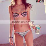 NEW! The Strappy Flirt Bandeau Bikini Hot Korean Teen Girl Bikini thumbnail-1