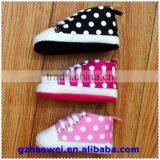 Polka Dot Printed Baby Footwear thumbnail-2
